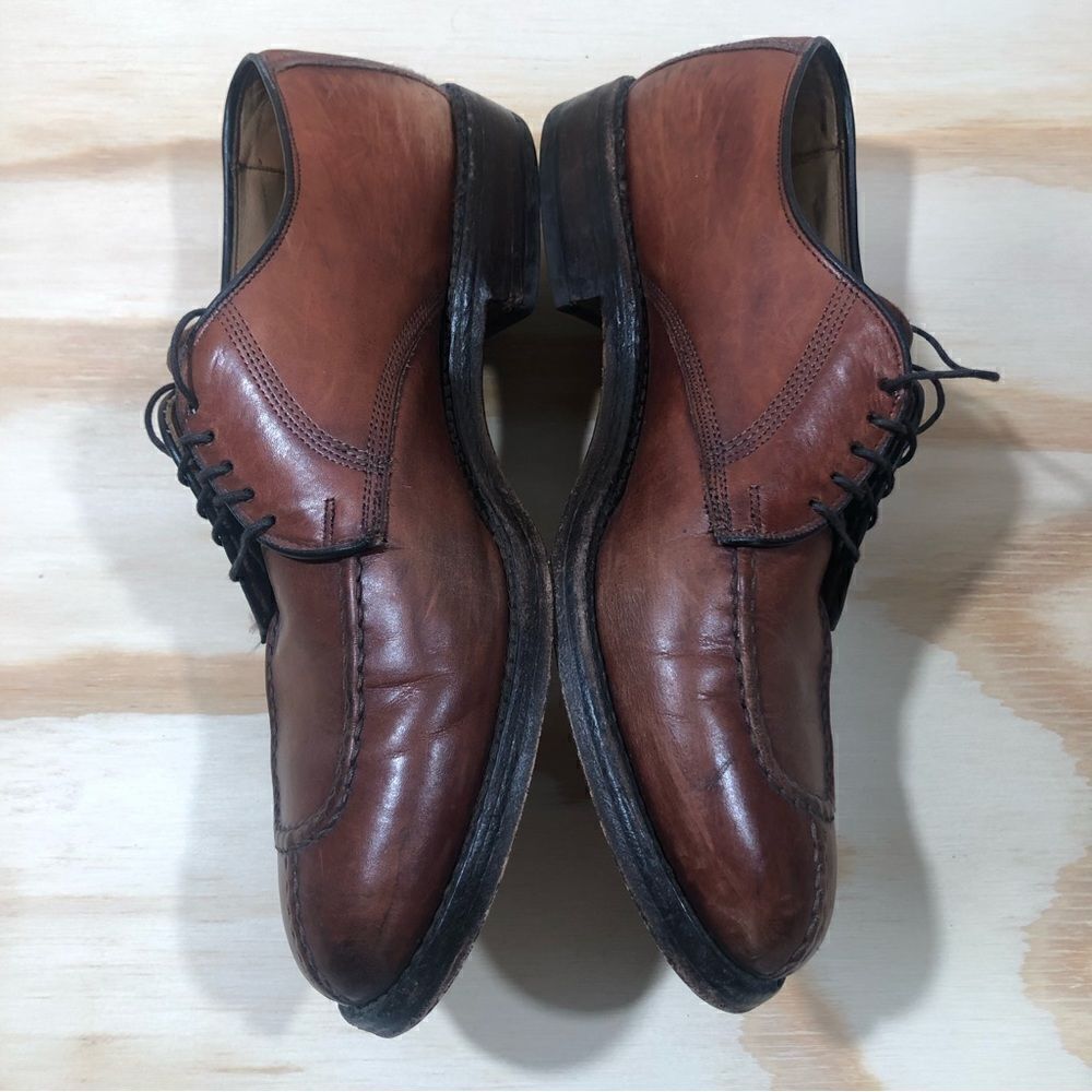 Allen Edmonds Dellwood Brown Leather Loafers  Men’s Size 9.5 C - Picture 4 of 7